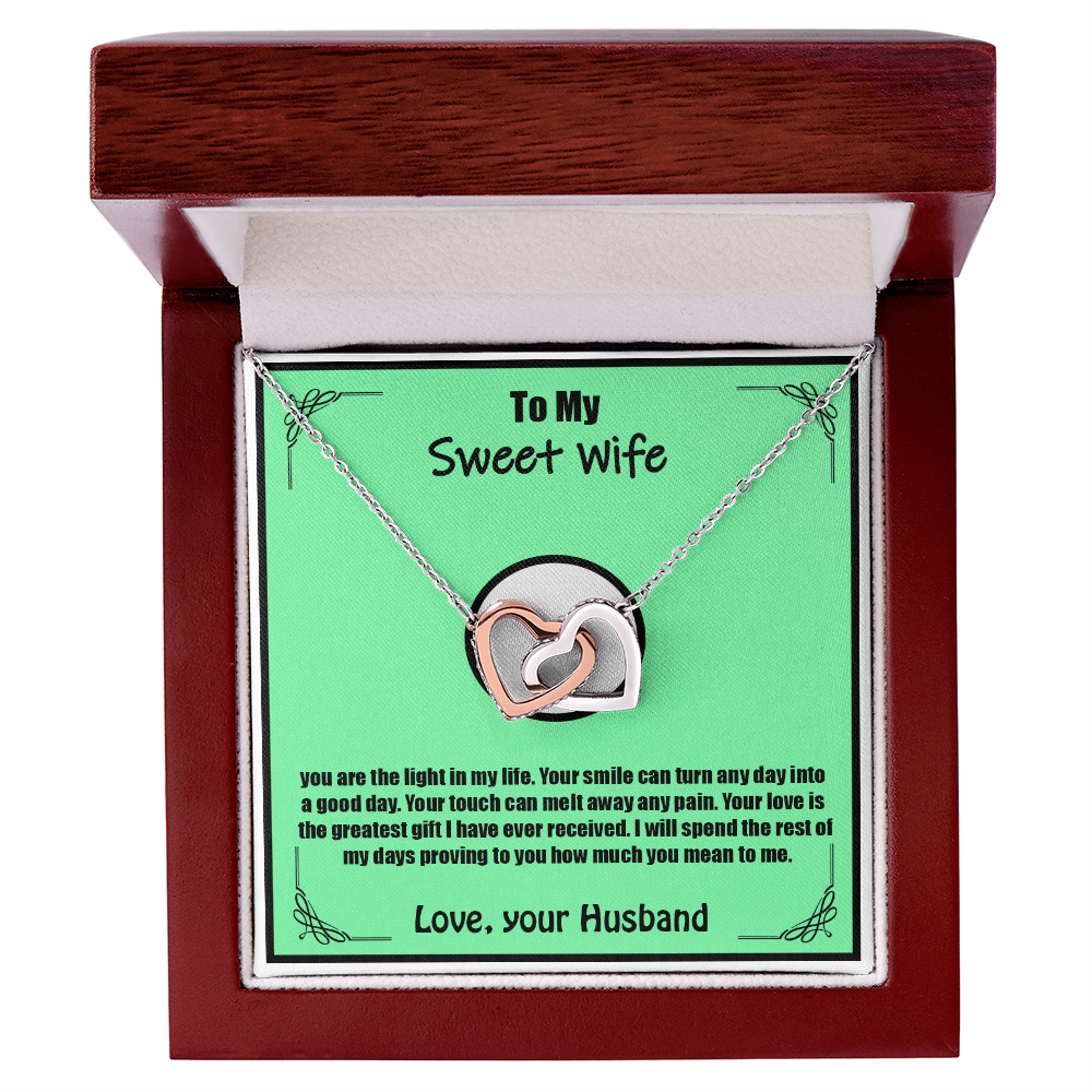 To My Sweet Wife – You Are My Greatest Gift – Romantic and Emotional Message Card from Husband Celebrating the Love of His Life