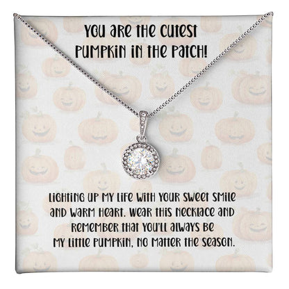 Cutest Pumpkin Sparkle Necklace