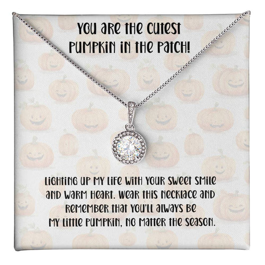 Cutest Pumpkin Sparkle Necklace