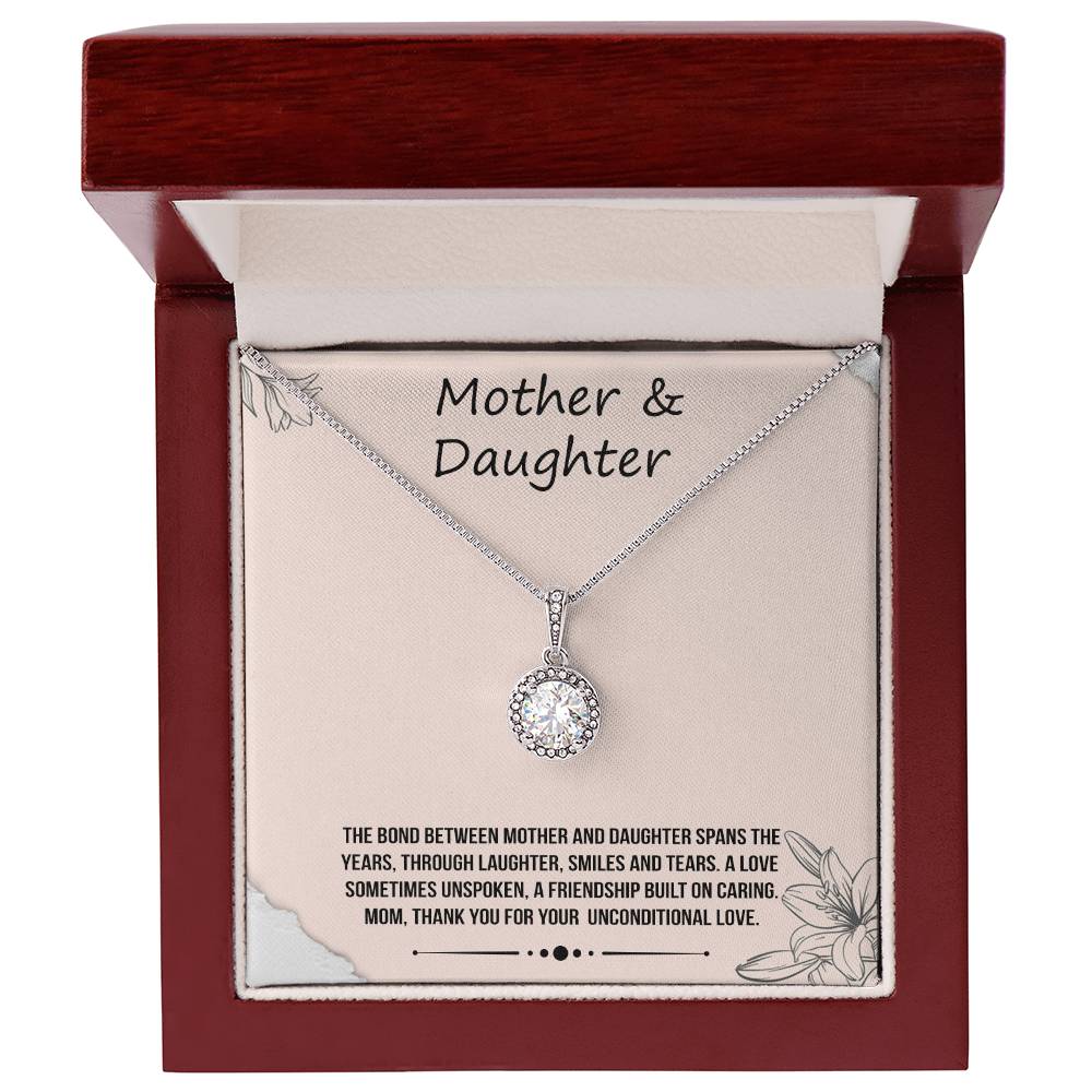 Mother & Daughter Necklace - Meaningful Gift for Mom, Jewelry for Mother’s Day, Birthday, or Christmas from Daughter