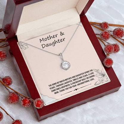 Mother & Daughter Necklace - Meaningful Gift for Mom, Jewelry for Mother’s Day, Birthday, or Christmas from Daughter