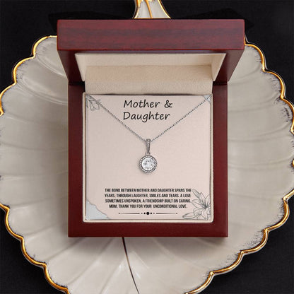 Mother & Daughter Necklace - Meaningful Gift for Mom, Jewelry for Mother’s Day, Birthday, or Christmas from Daughter