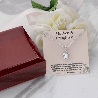 Mother & Daughter Necklace - Meaningful Gift for Mom, Jewelry for Mother’s Day, Birthday, or Christmas from Daughter