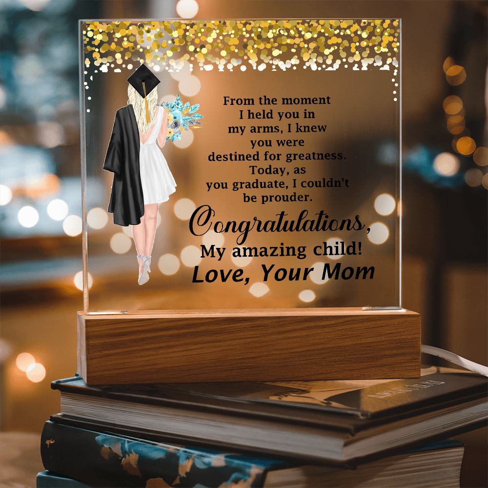 Celebrate Graduation in Style - Amazing Printed Acrylic Plaque Gift for Grads