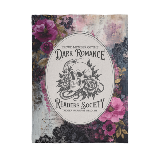 Dark Romance Readers Society Fleece Blanket