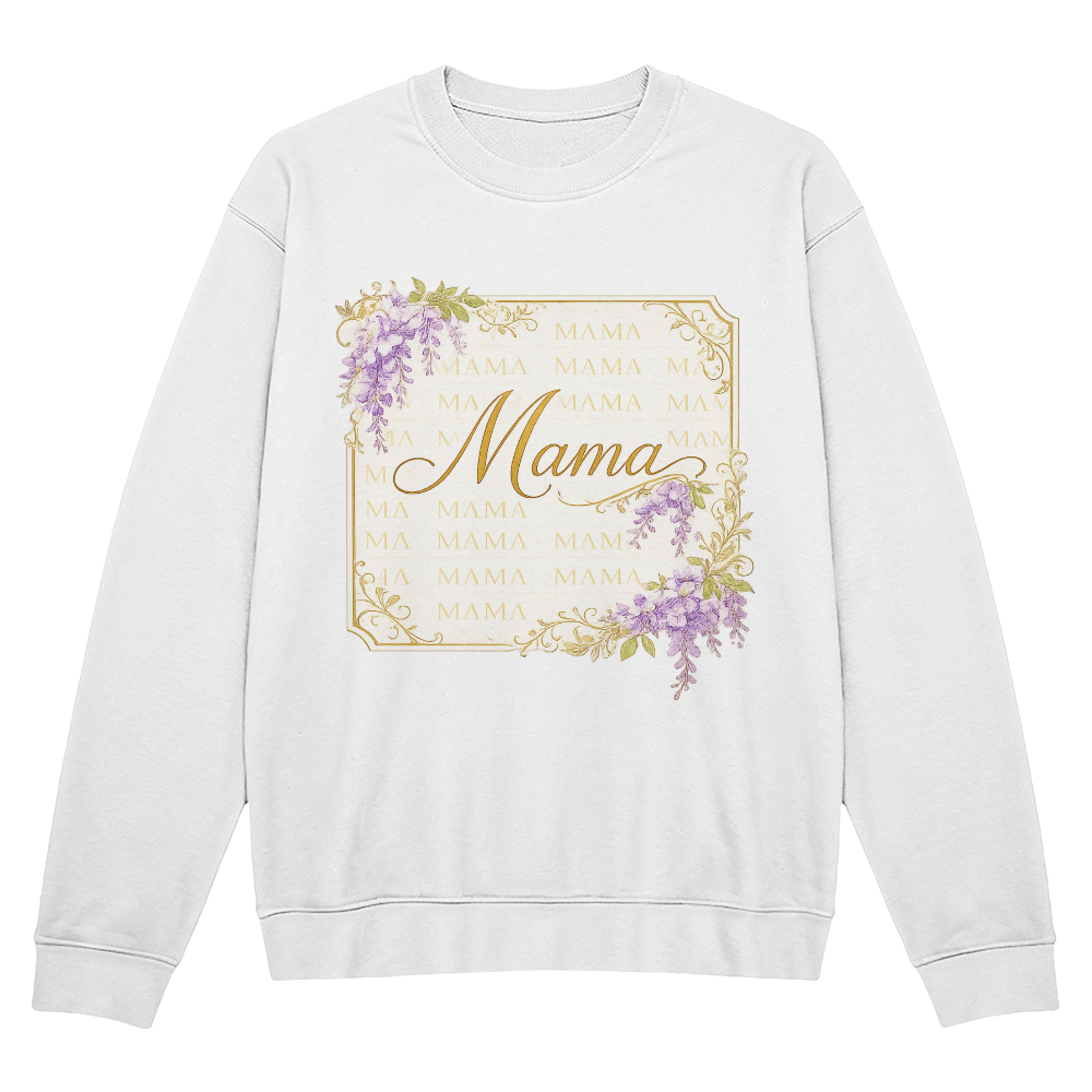 Mama Wisteria Sweatshirt, Regency Inspired Mama Crewneck, Mother's Day Sweatshirt