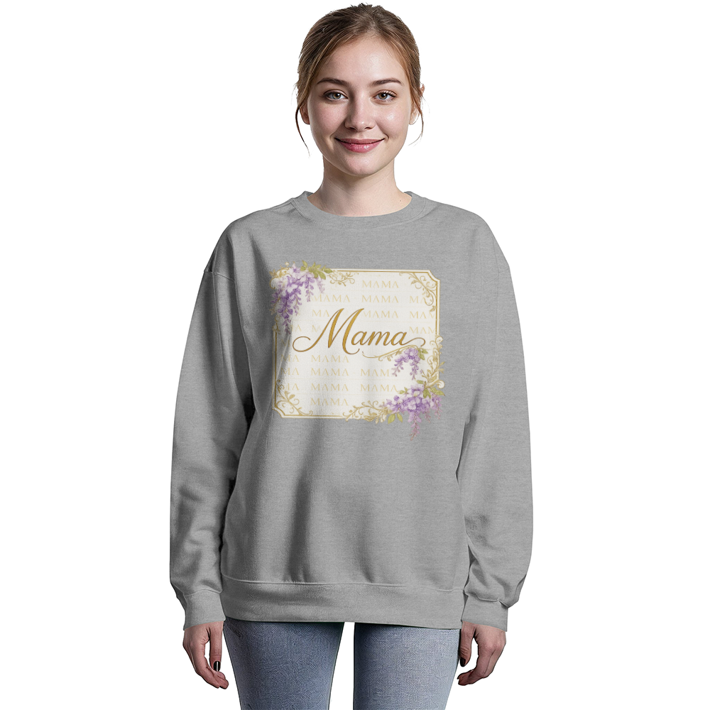 Mama Wisteria Sweatshirt, Regency Inspired Mama Crewneck, Mother's Day Sweatshirt