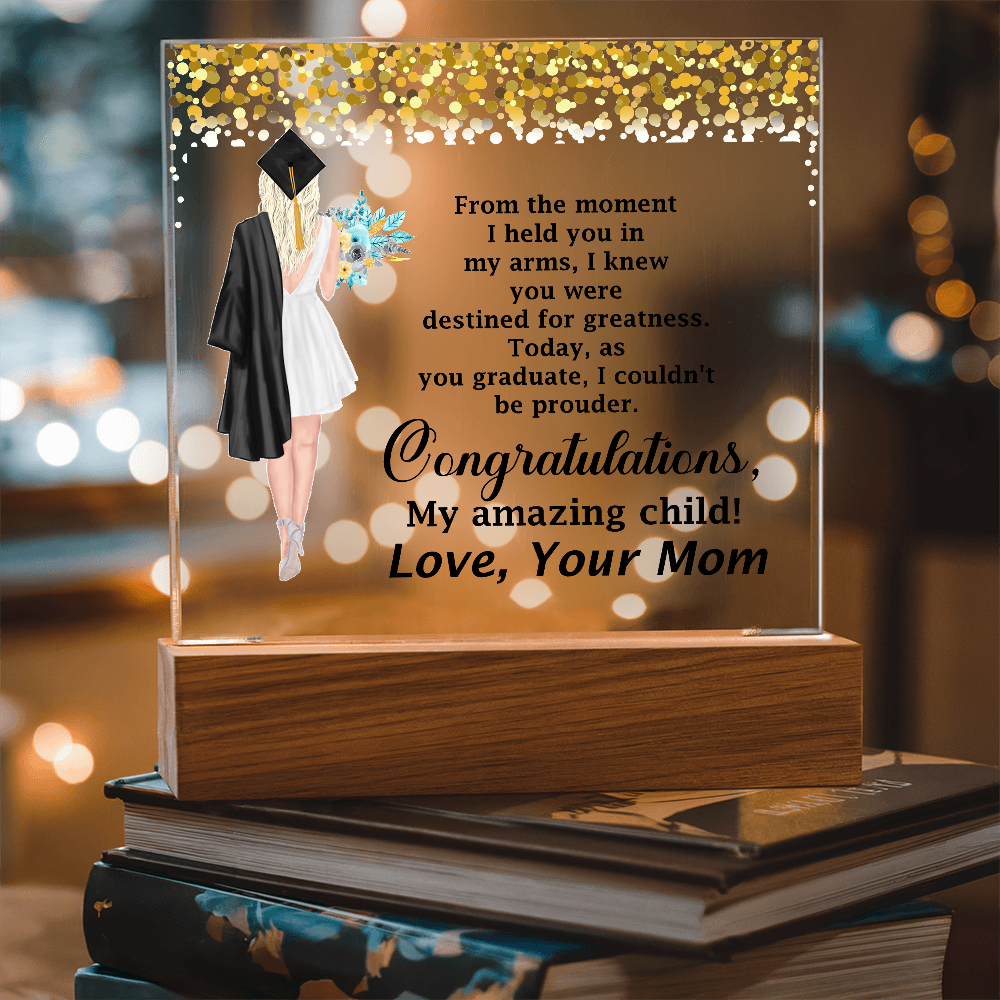Celebrate Graduation in Style - Amazing Printed Acrylic Plaque Gift for Grads